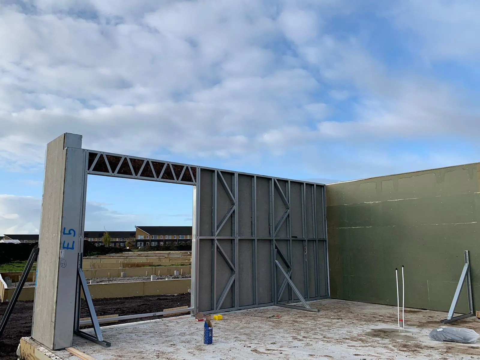 Staalframe casco villa's in Dronten, foto 5