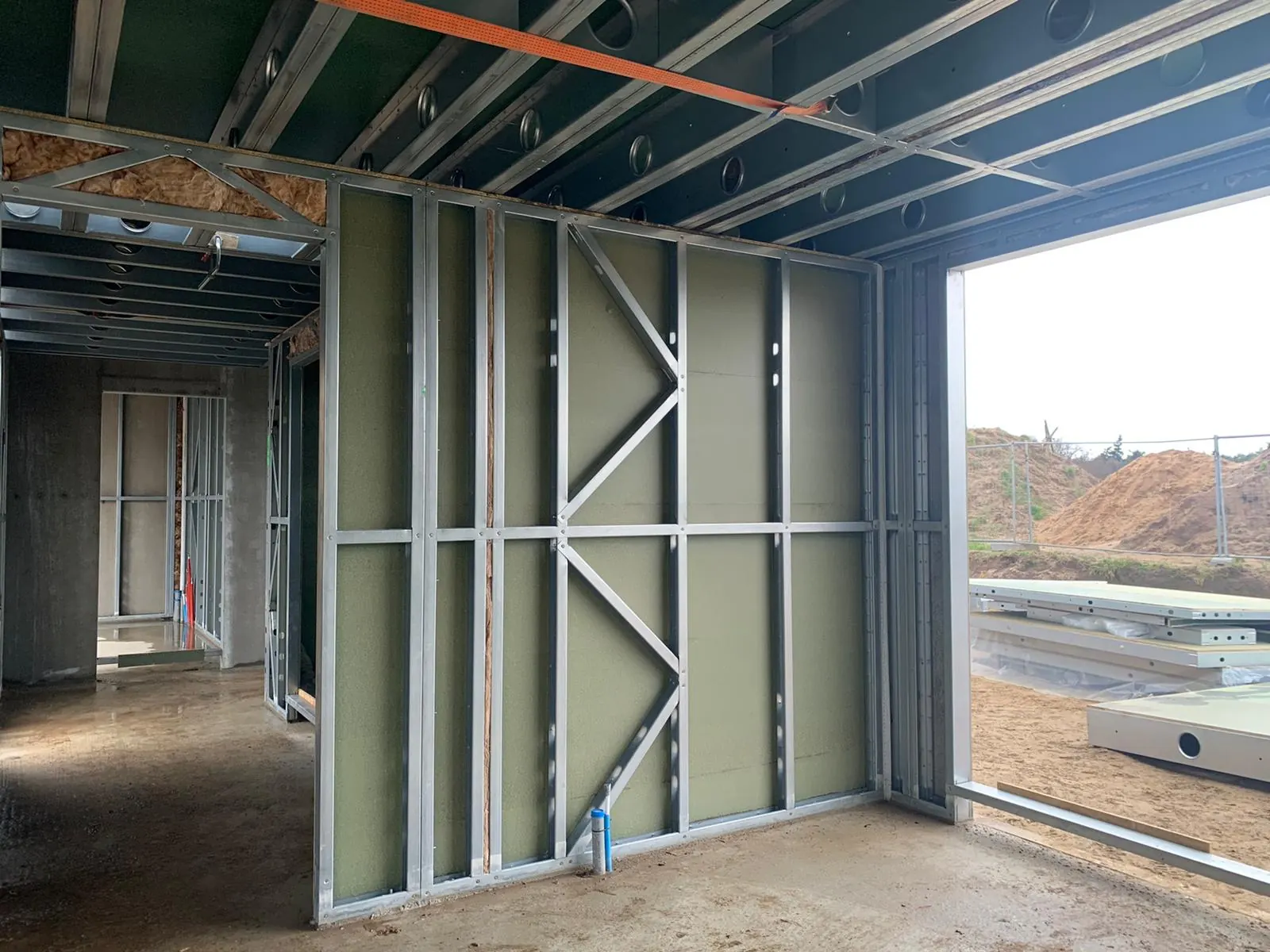Staalframe 2-onder-1-kapwoning in Heumen, foto 4