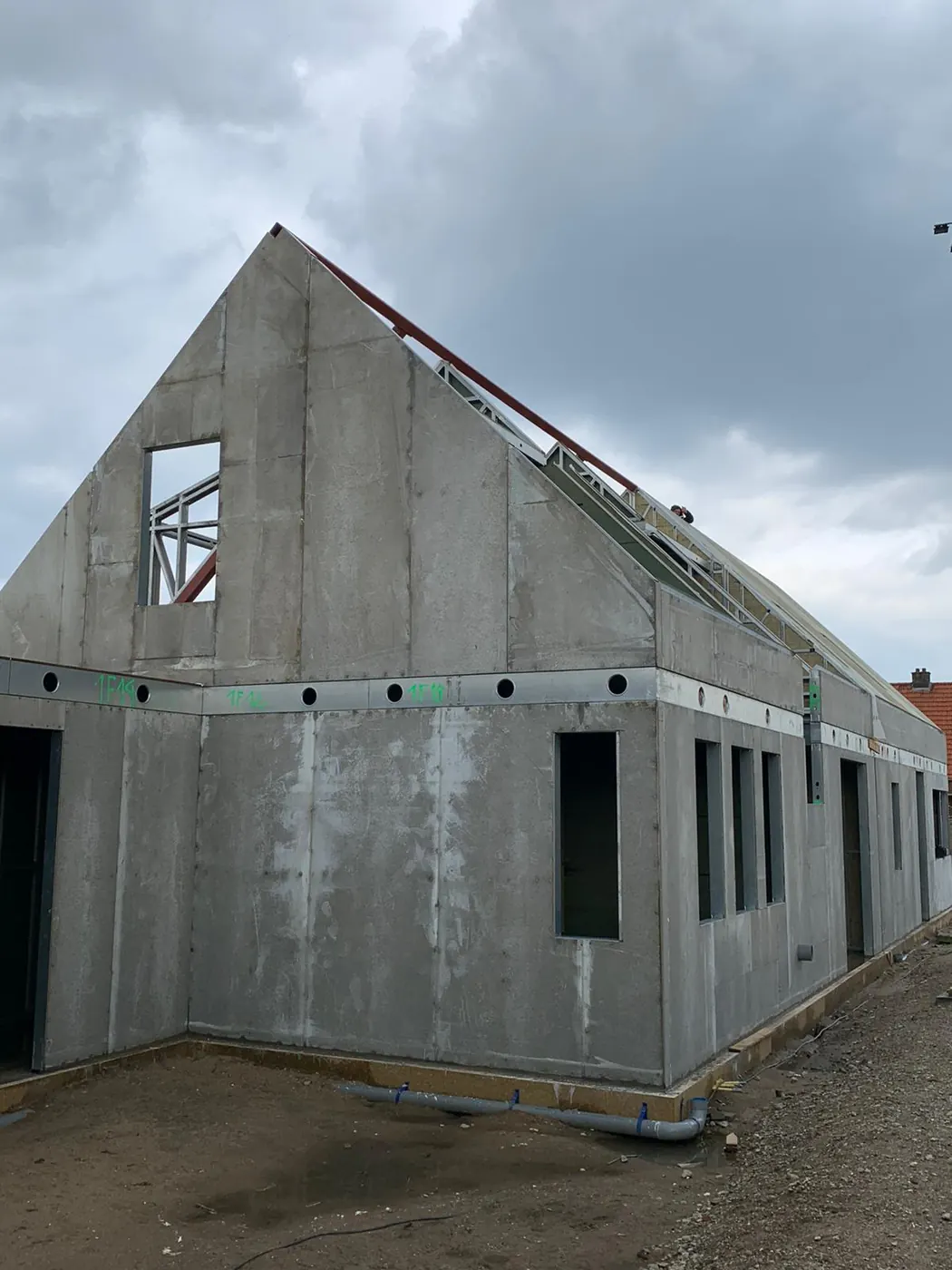 Staalframe 2-onder-1-kapwoning in Heumen, foto 6