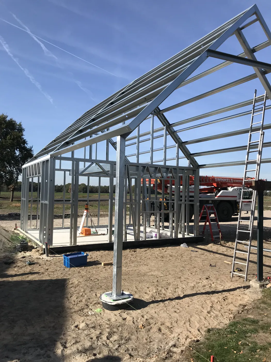 Staalframe schuur en garage in Liessel, foto 7